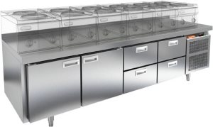 Стол морозильный HiCold GN 1122/BT LT SH