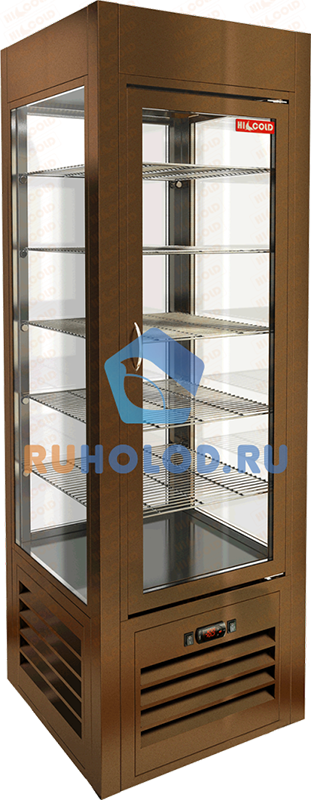 Витрина кондитерская HiCold VRC 350 Sh Bronze