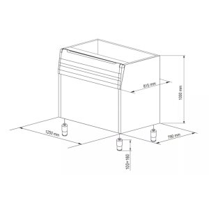 Бункер для льда Brema Bin 350 (для C300/VM1700) - Изображение 2