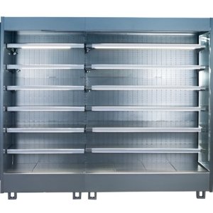 Горка холодильная Ангара ГХ 1000 - 2,5 (без боковин)