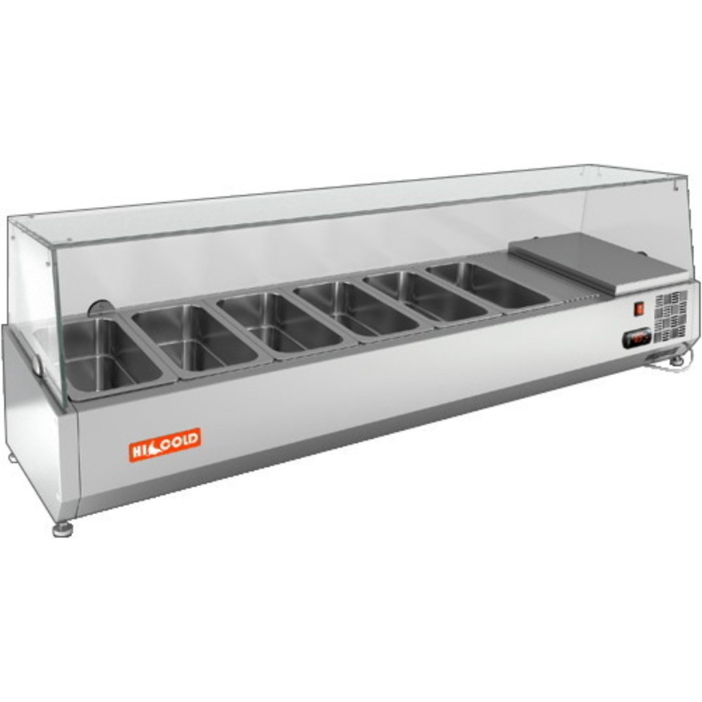 Витрина холодильная для ингредиентов HICOLD VRTG 1425 1/4