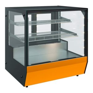 Витрина нейтральная (неохлаждаемая) настольная Carboma AC59 N 0,7-1 (фронт стандартный цвет)