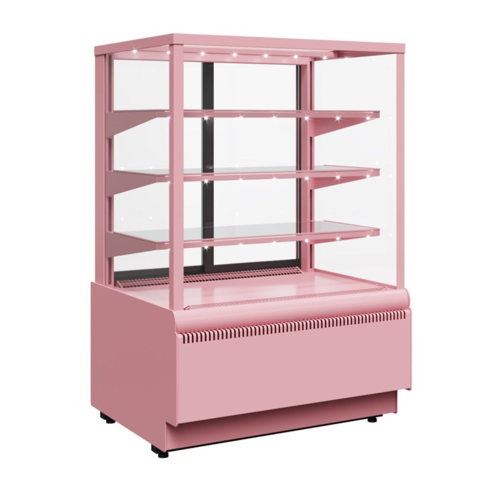 Витрина кондитерская Carboma KC70 VV 1,3-1 Standard цвет по схеме индивидуальное исполнение