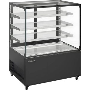 Витрина кондитерская Carboma KC71-130 N 0,9-1 (9005) нейтральная