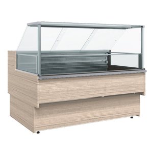 Витрина холодильная Carboma GC110 VV 2,0-1 (ВХСр-2,0 Carboma CG 110 (динамика)) (1006 дуб)