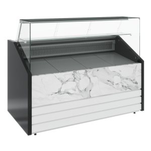 Витрина нейтральная Carboma GC75 N 1,2-1 фронт нестандартный цвет