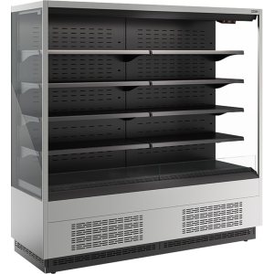 Горка холодильная Carboma FC20-07 VM 1,9-2 (версия 2.0) (ночная шторка) (9006-9005)