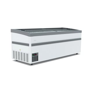 Ларь-бонета морозильная/холодильная Frostor UF 2500 ВЕ серая с корзинами