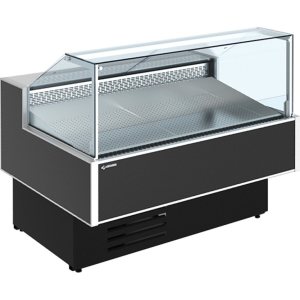 Витрина холодильная CRYSPI Gamma Quadro SN FISH 1200 LED (с боковинами)