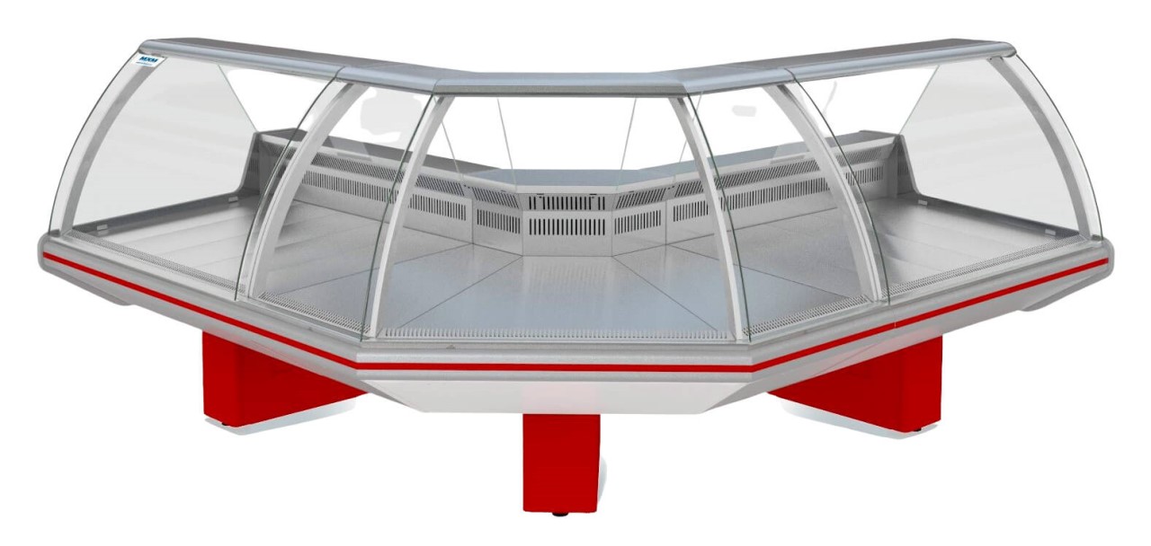 Холодильная витрина МХМ Парабель ВХСн-УН внешний угол