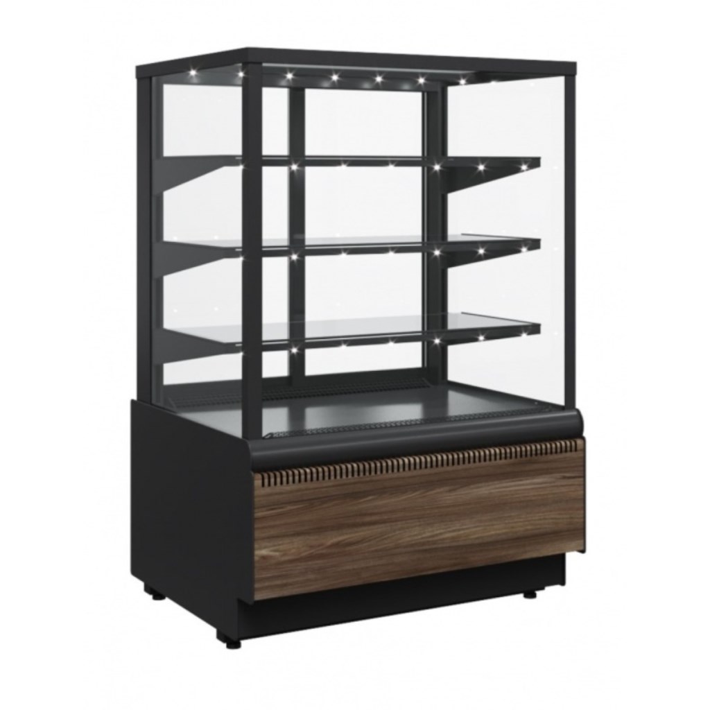 Витрина кондитерская Carboma KC70 VV 1,3-1 Standard Паттерн (0105 Венге)